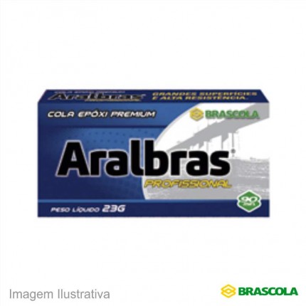 ADESIVO EPOXI ARALBR.(AZ)90M.23G BRASCOL