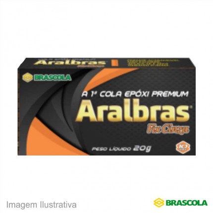 ADESIVO EPOXI ARALBR.(CZ)10M.20G FIX BRA