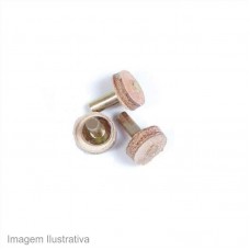 02821 - VEDANTE P/TORNEIRA METAL/COURO 1/2 C/200