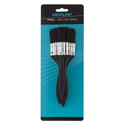 KIT C/05 PINCEIS EXCELLENT 6XG