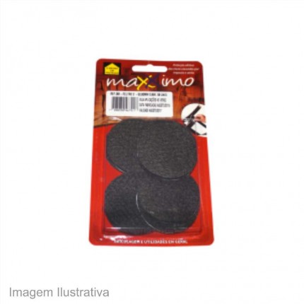 FELTRO ADESIVO MAXXIMO RD.50,80 C/08 PT