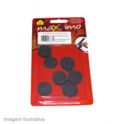 FELTRO ADESIVO MAXXIMO RD.19,05 C/16 PT