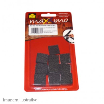 FELTRO ADESIVO MAXXIMO QD.20X20 C/16 PT