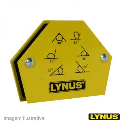 ESQUADRO MAGNET.P/SOLD.LYNUS EML12A(12KG