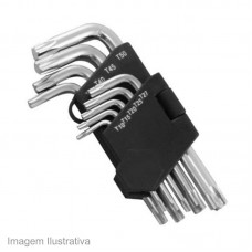 44274 - JOGO CHAVE TORX 09PC GORILLAZ C/F 1948