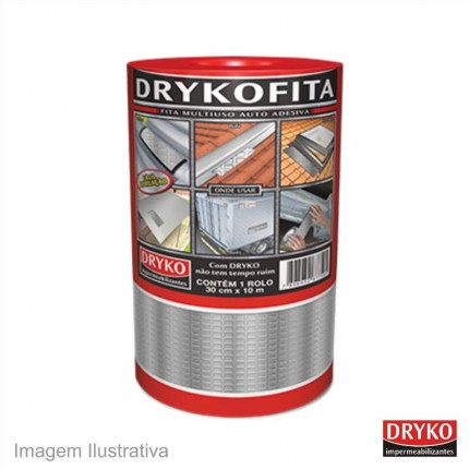 MANTA ASFALT.DRYKO ALUM.30CM 10M F30CXV