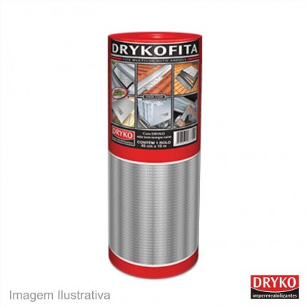 MANTA ASFALT.DRYKO ALUM.60CM 10M FITA60