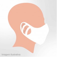 46962 - MASCARA DE PROT.TECIDO TNT C/10 AZ CLARO