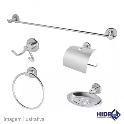 KIT ACES.WC 5PC HIDROLAR METAL