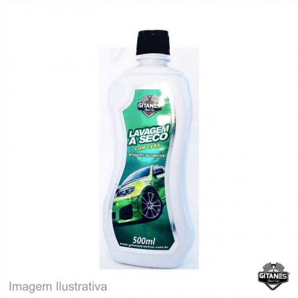 LAVA A SECO AUTOMOT.C/CERA GITANES 500ML
