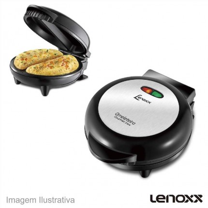 OMELETEIRA LENOXX 750W 127V PT/INOX 131