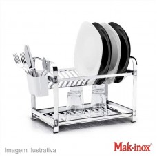 47800 - ESCORREDOR INOX CR P/16PRAT.MAKINOX22160