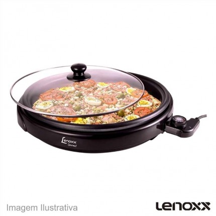 GRILL ELETR.LENOXX 1250W127 RD PT PGR151