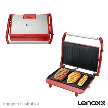 GRILL PANINI LENOXX 850W VM 127V PGR155