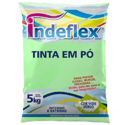 TINTA EM PO INDEFLEX VERDE 5KG C/06