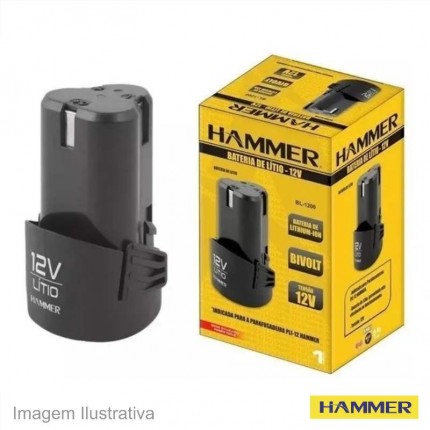 BATERIA 12V P/PARAF.HAMME.PLI-12 BL-1200
