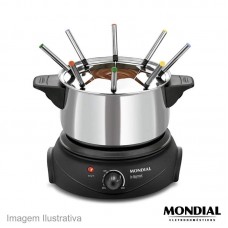48379 - FONDUE ELETRICO MOND.INOX 1200W 127 FD02