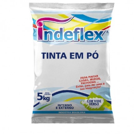 TINTA EM PO INDEFLEX BRANCO 5KG C/06
