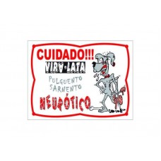 30615 - PLACA SIN.PVC 15X20(CUID.VIRA LATA)766