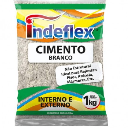 CIMENTO BRANCO INDEFLEX C/20KG