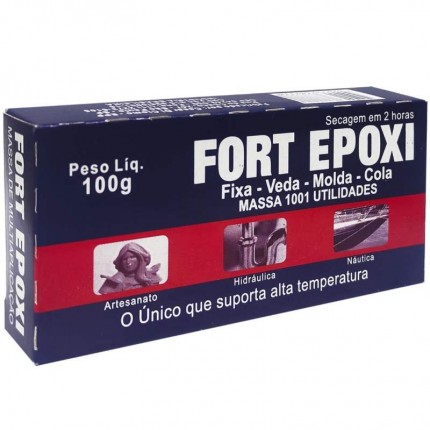 MASSA EPOXI FORTEPOXI 100G