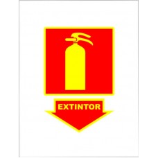 34285 - PLACA SIN.PVC 20X30(EXTINTOR)024
