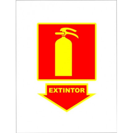 PLACA SIN.PVC 20X30(EXTINTOR)024