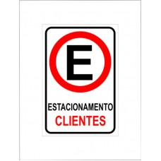 26955 - PLACA SIN.PVC 20X30(ESTACI.CLIENTES)247