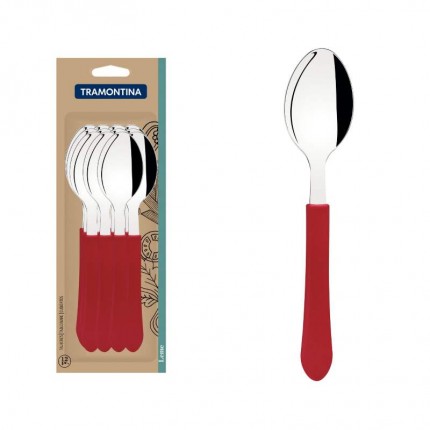 COLHER TRAMONTINA VM C/12 MESA 183/970