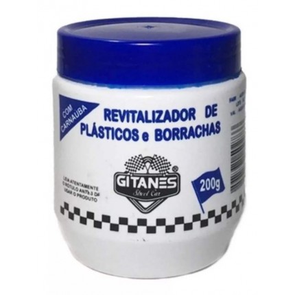 REVITALIZADOR P/PLAST.E BOR.200G GITANES