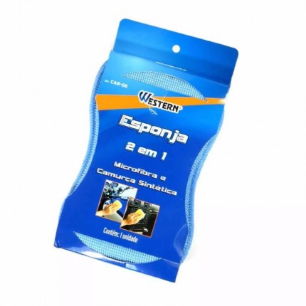 ESPONJA WESTERN 2EM1 CAR-06