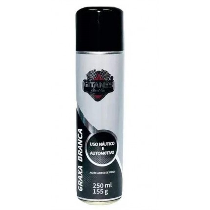 GRAXA SPRAY 250ML GITANES BRANCA