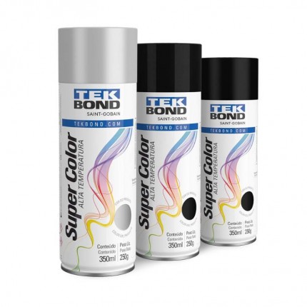 SPRAY TEKBOND ALTA TEMP350ML/250G PT BRI