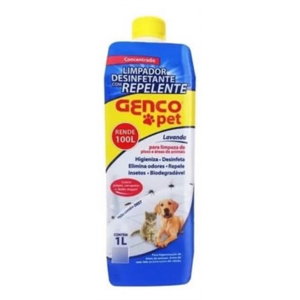 GENCO LIMPADOR PET DESINFETANTE 01L