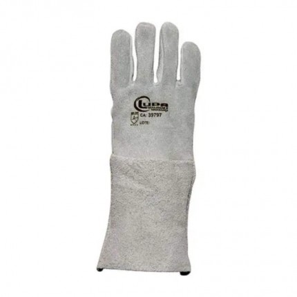 LUVA DE RASPA 15CM (LONGA) LUPA 004 COL