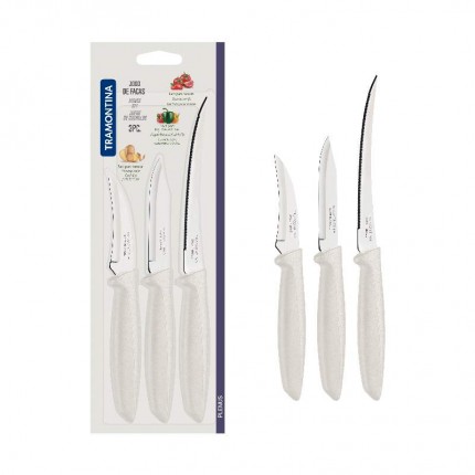 JOGO DE FACAS C/03PC TRAM.498/312 BR