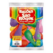 41565 - BALAO S.ROQUE 9 LISO C/50 SORTIDO