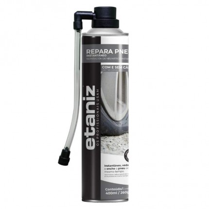 REPARADOR PNEU CAR.ETANIZ 400ML/260G