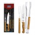 KIT P/CHURRASCO TRAMONT.03PC 22399/075