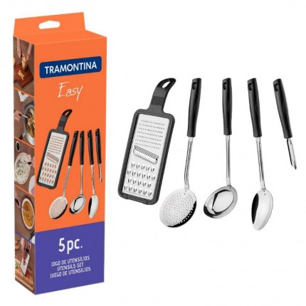 JOGO DE UTENSIL.TRAM.C/05PC PT 25299/013