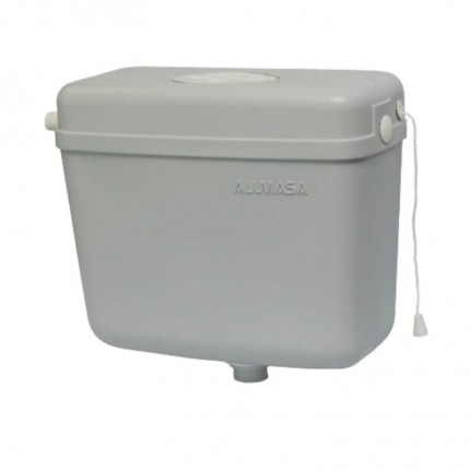 CAIXA DESCARGA ALUMASA CINZA CLARO