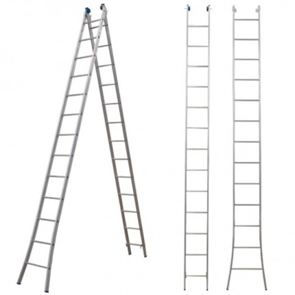 ESCADA DE ALUM.EXTENS.13X2 DEG.ALUMASA