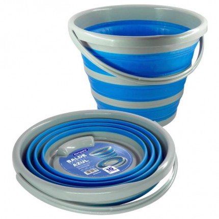 BALDE DOBRAVEL 10L BOMPACK AZUL C/ALCA