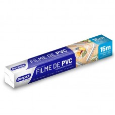 45027 - FILME PVC BOMPACK TRANSP.28CM 15M