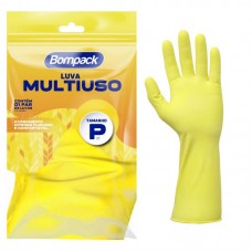 44983 - LUVA LATEX BOMPACK FORRADA AM PQ