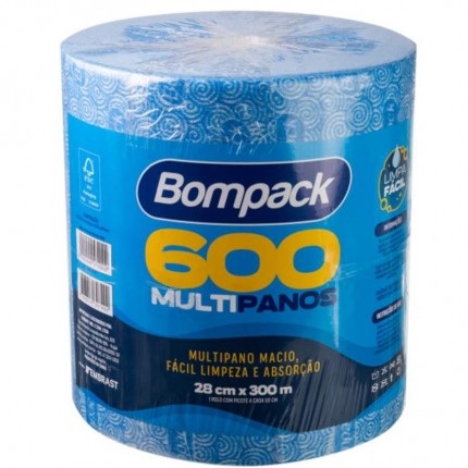 PANO MULTIUSO BOMPACK 28CM AZ ROLO 300M
