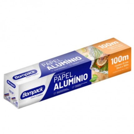 PAPEL ALUM.BOMPACK ROLO 30X100M