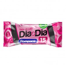 45015 - SACO P/LIXO DIA 39X58CM 015L PT C/20 BOM