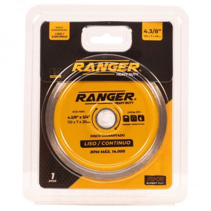 DISCO DIAMANT.RANGER 41/2 LISO RDD1000