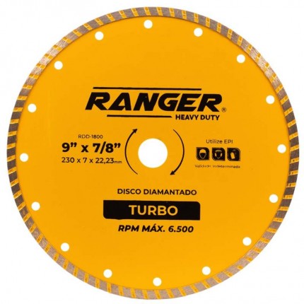 DISCO DIAMANT.RANGER 9 TURBO RDD1800